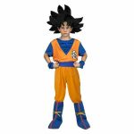 Viving Costumes Goku Disfarce Criança Amarelo 7-9 Anos