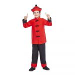 Viving Costumes Chinese Dragon Disfarce Criança Vermelho 7-9 Anos
