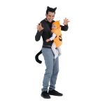 Viving Costumes Cat And Pumpkin Disfarce Homem Laranja M