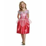 Liragram Disney Princess Aurora Classic Girl Disfarce Rosa 3-4 Anos