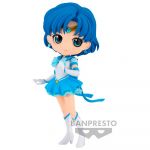 Banpresto Q Posket Sailor Moon Cosmos Sailor Mercury Ami Mizuno 14 Cm Figure Azul Ver B