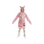 Creaciones Llopis Fantasia De Menina Zumbi Porquinha Para O Halloween 7-9 Anos Multicolor