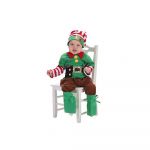 Creaciones Llopis Fato De Duende Para Bebé 0-6 Meses Multicolor