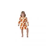 Creaciones Llopis Fantasia De Menina Hippie Com Flores 3-5 Anos Multicolor