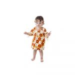 Creaciones Llopis Fantasia De Bebê Vestido De Hippie 12-24 Meses Multicolor