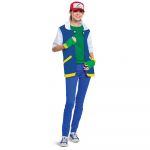 Disguise Ash Ketchum Clássico Adulto S-M Multicolor