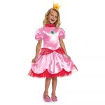 Disguise Fato De Princesa Peach Para Criança 4-6 Anos Multicolor