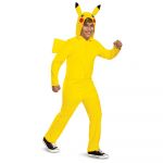 Disguise Macacão Clássico Com Capuz Para Bebé Pikachu 10-12 Anos Multicolor