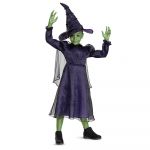 Disguise Elphaba Deluxe Para Crianças Pequenas 7-8 Anos Multicolor