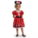 Disguise Fato Clássico De Minnie Mouse De Natal Para Criança 3-4 Anos Multicolor
