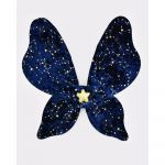 Den Goda Fen Fantasia De Asas De Borboleta Para Criança One Size Blue Night