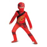 Disguise Fato Kai Lego Ninjago 4-6 Anos