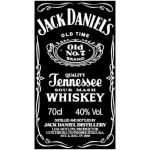 Toalha de Praia Microfibra Jack Daniels Tradicional 180 x 100 cm