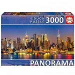 Educa Puzzle Panorama Skyline Nova Iorque 3000 Peças