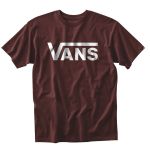 Vans T-shirt Classic Black / White - VGGGY28