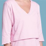 Carriwell Camisa de dormir de aleitamento Sarah Sleep Shirt Rosa L/XL
