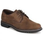 Timberland Sapatos Stormbuck Plain Toe Oxford Burnished Dark Oiled Brown - C5550R