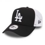 New Era Boné Trucker Los Angeles Dodgers Black / White