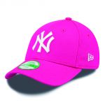 New Era Boné 9 Forty New York Yankees Hi Pink / White