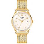 Henry London Relógio Westminster Stainless Steel Gold - HL39-M-0008