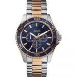 Guess Relógio G Gents Chaser Stainless Steel Blue - W0172G3