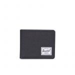 Herschel Supply Co. Carteira Hank RFID Black/Black Synthetic Leather - 10368-00001-OS