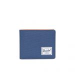 Herschel Supply Co. Carteira Hank RFID Navy/Tan Synthetic Leather - 10368-00882-OS
