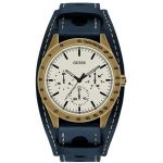 Guess Relógio Montana Azul/Dourado/Branco - W1100G2