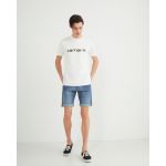 Carhartt T-shirt Script White/Black XL