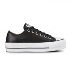 Converse All Star Chuck Taylor Lift Platform Leather Low Top 41