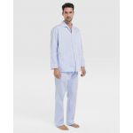 Mirto Pijama Comprido de Tecido Azul Claro 48 - A26766097