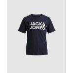 Jack & Jones T-shirt com Estampado à Frente e Manga Curta Azul Marinho 16 A - A28545695