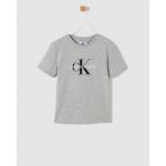 Calvin Klein T-shirt com Estampado Cinzento 12 A - A31043678
