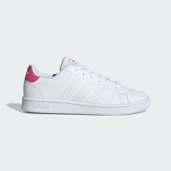 Adidas Sapatilhas Menina Jr Advantage Cloud White Real Pink