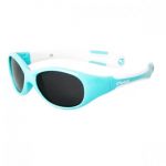 Loubsol Óculos de Sol Infantis Menino Azul Riscas Branco 0-2 Anos