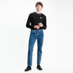 Levi's Jeans 502 Regular Taper Direitos em Ganga Azul-stonewash Stretch - 350056557
