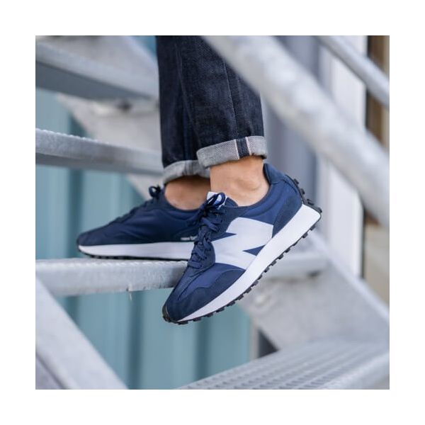 New balance 327 hot sale sport azul marinho