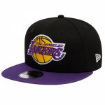 New Era Chapéu Los Angeles Lakers Black 9FIFTY Snapback Cap Preto M-L - 12122724-M-L