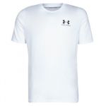 Under Armour T-shirt SPORTSTYLE LEFT CHEST SS Branco S - 1326799-100-S