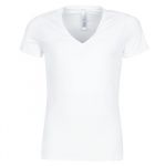 Hom T-Shirt Supreme Cotton Tshirt Col V Profond Branco S - 401331-0003-S