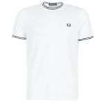 Fred Perry T-Shirt Twin Tipped Branco M - M1588-100-M