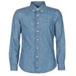 Ralph Lauren Camisa Cintree Slim Fit En Jean Denim Boutonne Logo Pony Player Azul XS - 710548539001-NOOS-XS