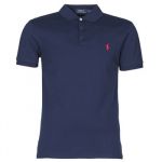 Ralph Lauren Polo Cintre Slim Fit En Coton Stretch Mesh Logo Pony Player Azul XL - 710541705009-NOOS-XL