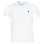 Polo Ralph Lauren T-shirt T-SHIRT AJUSTE COL ROND EN COTON LOGO PONY PLAYER Branco L - 710680785003-NOOS-L