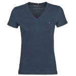 Tommy Hilfiger T-Shirt Heritage V-neck Azul XS - WW0WW24969-403-NOS-XS