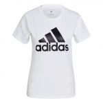Adidas Performance T-shirt de Gola Redonda com Motivo Branco L