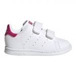 Adidas Sapatilhas Stan Smith Cloud White / Cloud White / Bold Pink 26 - FX7538-26