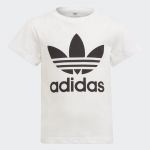 Adidas T-Shirt Trefoil Adicolor White / Black 128 - H25246-128