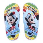 Disney Chinelos Mickey Azuis às Riscas Coloridas 28-29 - BG2300004733.28