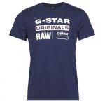 G-star T-Shirt Graphic 8 R T SS Azul XL - D14143-336-6067-XL